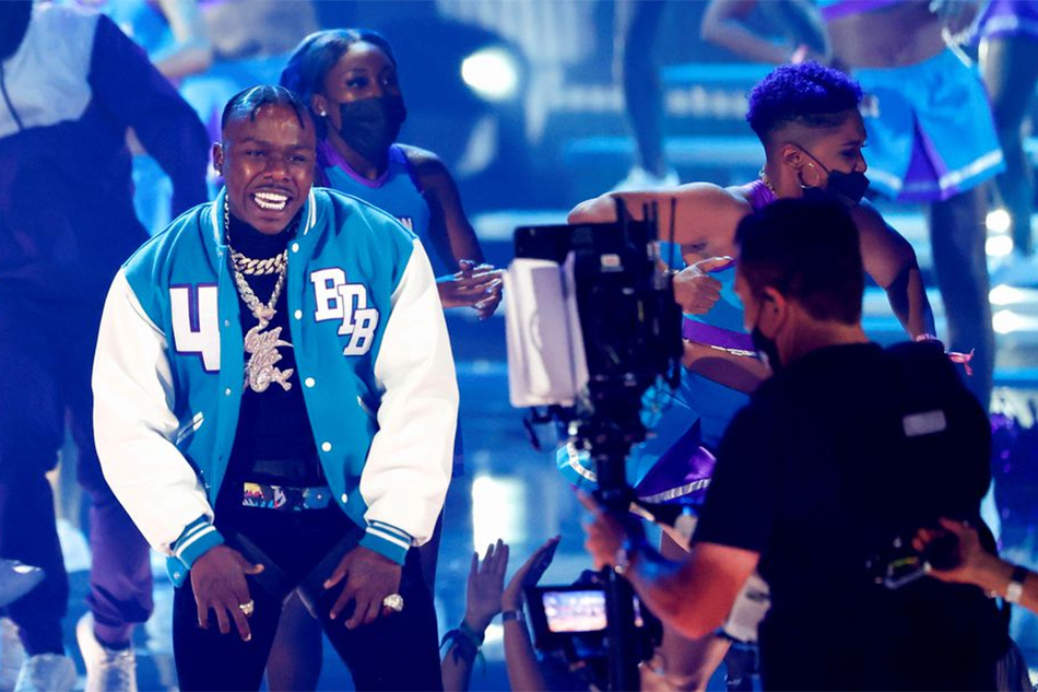DaBaby performs during the BET Awards at the Microsoft Theater in Los Angeles, California, U.S., June 27, 2021. 