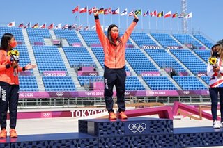 Japan's Yosozumi wins Olympic skateboarding gold