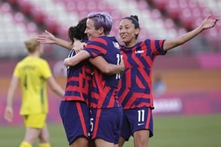 Rapinoe double helps USA secure bronze at Olympics