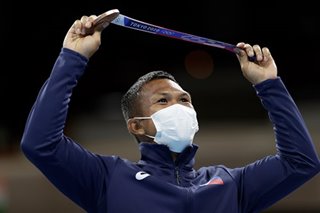Marcial looks forward to fighting Olympic rivals in pros