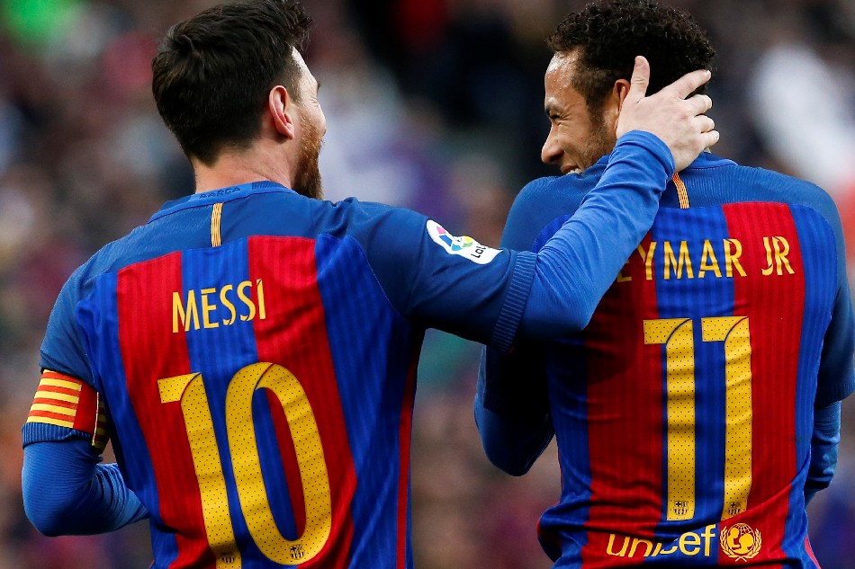 Barcelona legend claims Neymar Jr had to stay by Lionel Messi's side at the  Catalan club in order to become the 'best