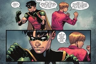 Batman comic shifts focus to Robin's private life, his sexuality