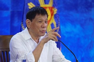 Duterte to China: PH to 'stay neutral' in geopolitics