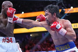 Pacquiao on cramping up: ‘Not getting any younger’