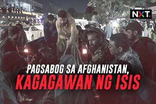 Pagsabog sa Afghanistan, kagagawan ng ISIS 