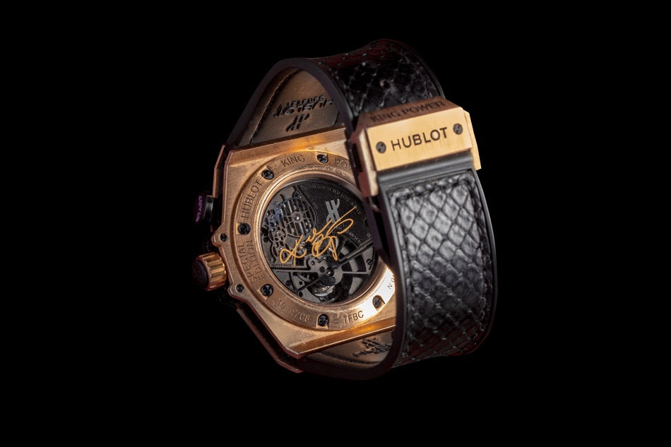 Kobe designed, signed Hublot watch hits auction block 2