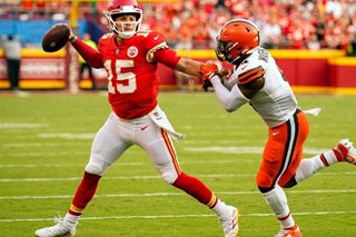 NFL: Mahomes sparks Chiefs comeback as Browns downed