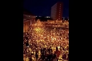 Some 25,000 students hold drinking party in Spain