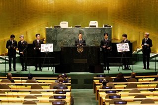 BTS speak at UN General Assembly