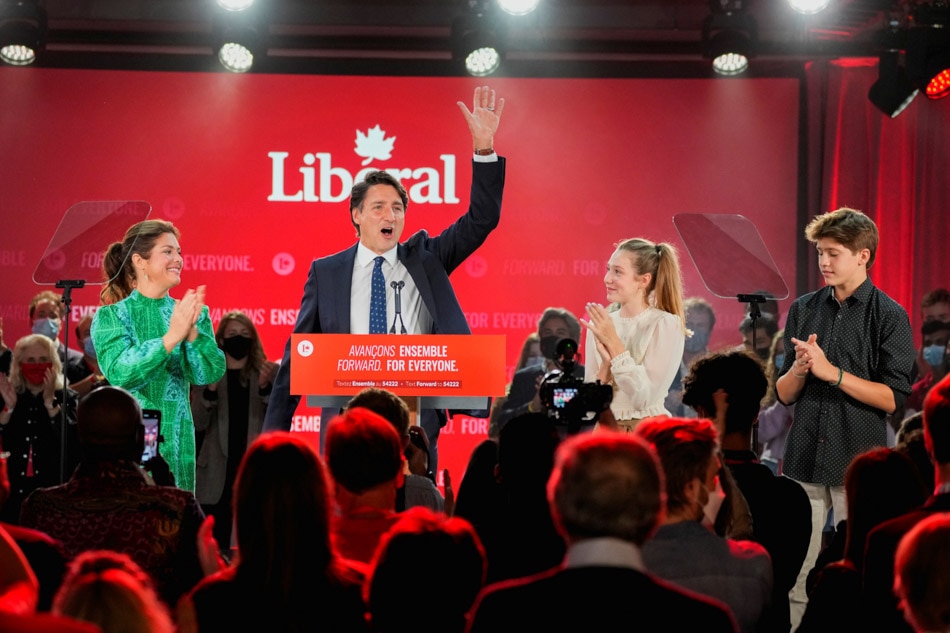 Justin Trudeau reelected as Canada's PM