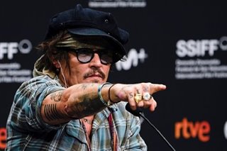Johnny Depp decries 'cancel culture' before receiving San Sebastian's top prize