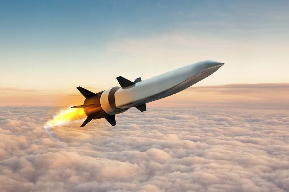 A Hypersonic Air-breathing Weapons Concept (HAWC) missile in seen in an artist's conception. Raytheon Missiles & Defense/Handout via Reuters