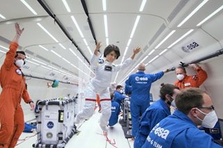 Astronaut Barbie doll jets off on zero gravity flight