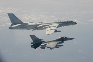 China sends 56 jets into Taiwan defense zone