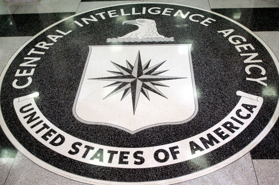  The logo of the US Central Intelligence Agency is shown in the lobby of the CIA headquarters in Langley, Virginia March 3, 2005. Jason Reed, Reuters/File Photo