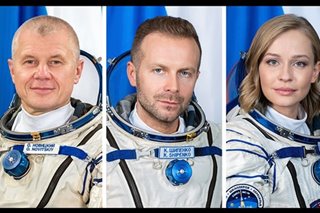 Russian crew to return to Earth after filming first movie in space