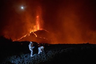 Monitoring Cumbre Vieja's lava flow