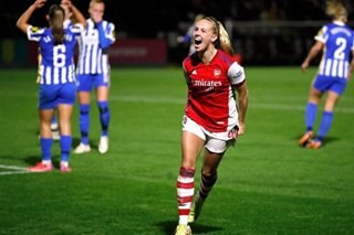Arsenal women set up FA Cup final against Chelsea