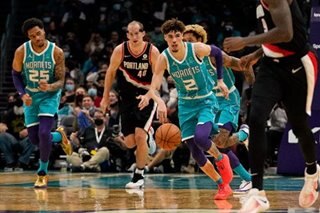 NBA: LaMelo Ball leads Hornets past Trail Blazers