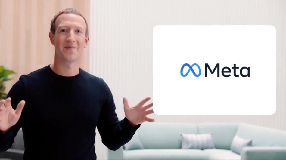 Facebook CEO Mark Zuckerberg speaks during a live-streamed virtual and augmented reality conference to announce the rebrand of Facebook as Meta, in this screen grab taken from a video released October 28, 2021. Facebook/Handout via Reuters