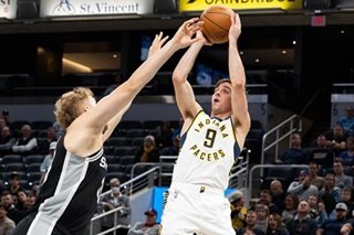 NBA: Huge first half leads Pacers to rout of Spurs