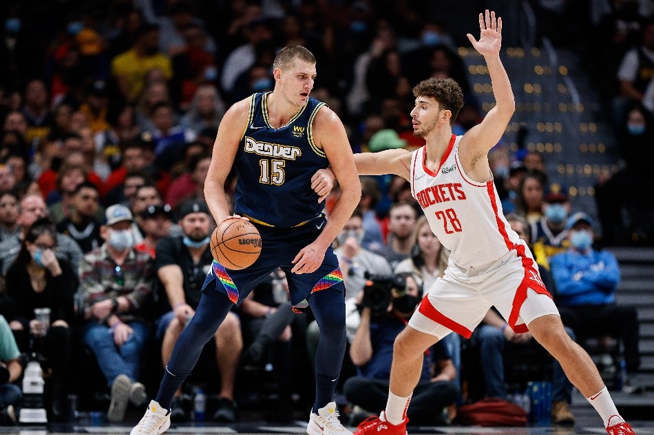 NBA: Nikola Jokic's block seals Nuggets' win over Rockets – Filipino News