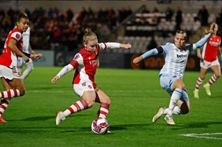 Little leads Arsenal to 4-0 WSL win over West Ham