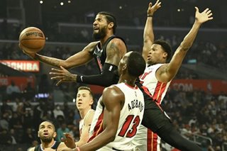 NBA: Clippers nip Heat for 6th straight win