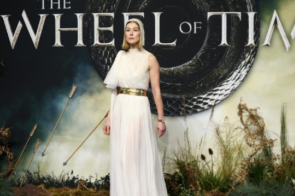 Cast member Rosamund Pike attends the world premiere of the Amazon series 