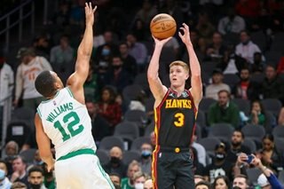 NBA: Hawks ride strong first half to win over Celtics