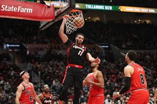 NBA: Blazers escape 20-point hole, beat Bulls