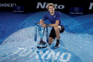 Zverev dethrones Medvedev to win ATP Finals title