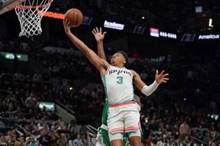 NBA: 15-0 game-ending surge lifts Spurs over Celtics
