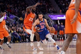 NBA: Warriors end Suns' 18-game win streak
