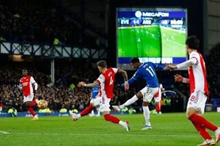 Football: Late Gray show gives Everton win over Arsenal