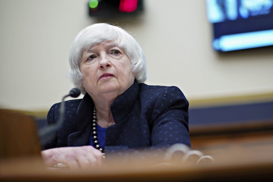 Treasury Secretary Janet Yellen attends the House Financial Services Committee hearing in Washington on September 30, 2021. Al Drago, Pool via Reuters/file