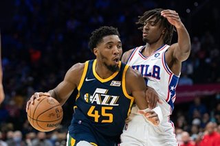 NBA: Jazz roll past 76ers for sixth straight win