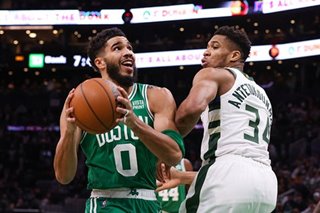 NBA: Jayson Tatum powers Celtics past Bucks