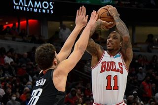 NBA: DeMar DeRozan, Bulls roll past Rockets