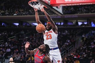 NBA: Knicks hold off Pistons' comeback bid