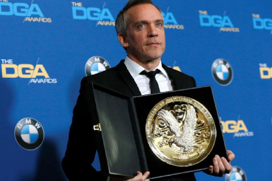 Director Jean-Marc Vallée poses with the award for Outstanding Directorial Achievement for Ministries or TV Film for “Big Little Lies” at the 70th Annual DGA Awards in Beverly Hills, California, US, February 3, 2018. REUTERS/Mario Anzuoni