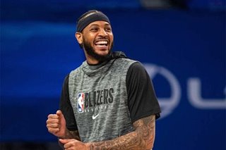 NBA: Blazers ride Carmelo Anthony’s huge 4th to fend off 76ers