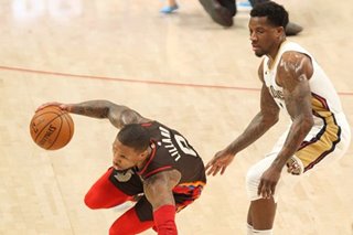 NBA: Damian Lillard's 36 points lead Blazers over Pelicans