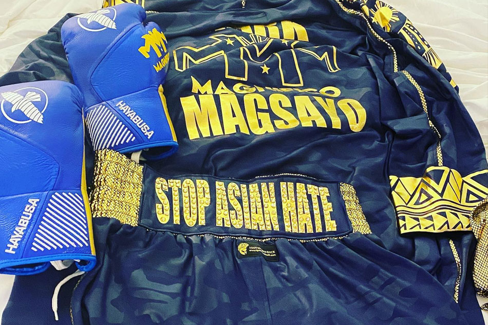 LOOK: Mark 'Magnifico' Magsayo has message vs Asian hate ...