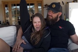 ‘Time to show it off’: Ronda Rousey reveals 4-month pregnancy