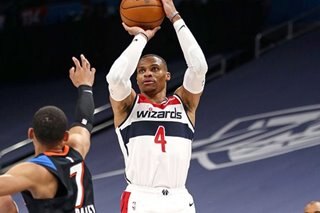 NBA: Russell Westbrook powers streaking Wizards past Thunder