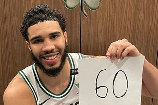 NBA: Jayson Tatum's 60 points help Celtics rally from 32 down to beat Spurs in OT