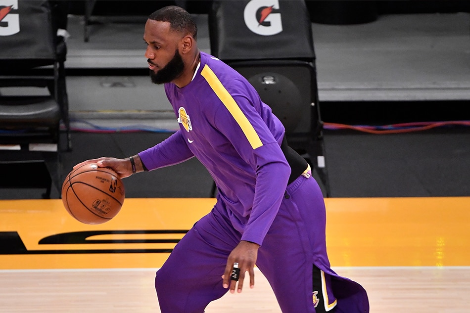 NBA: LeBron (ankle) out Monday, as reeling Lakers host Nuggets 1