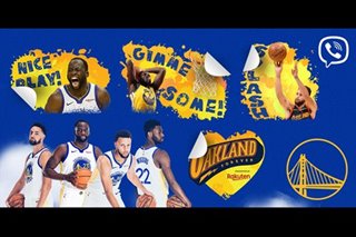NBA: Viber unveils new sticker pack for Warriors fans