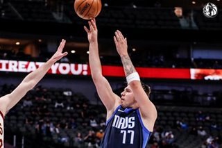 NBA: Luka Doncic reaches milestone in Mavs' win over Cavs